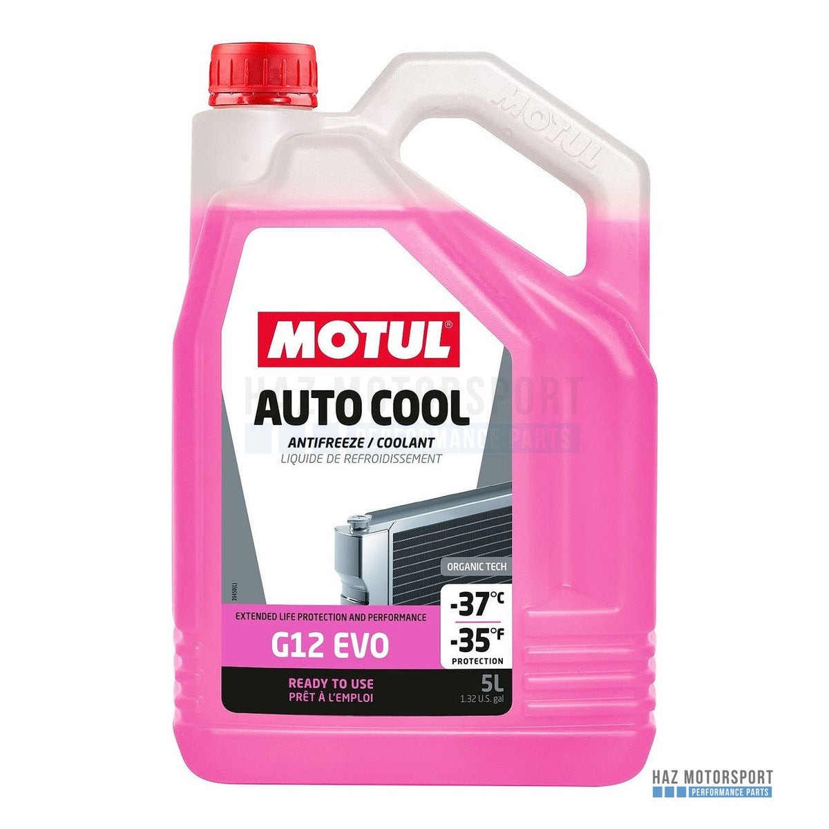 5L MOTUL AUTO COOL G12 EVO Coolant Antifreeze Ready Mixed -37C VW TL 774 L