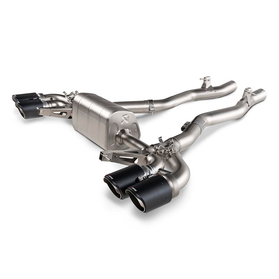 Akrapovic Slip On Line Exhaust System Titanium BMW M8 Inc Comp F91 F92 OPF/GPF