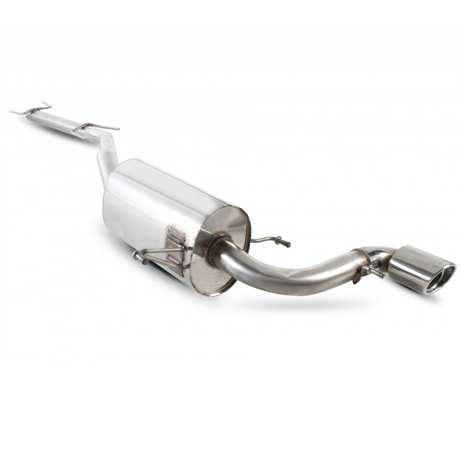 Astra Mk5 VXT 05-11 2.5" Non-Res Catback Exhaust System Stainless Steel Evo Tip