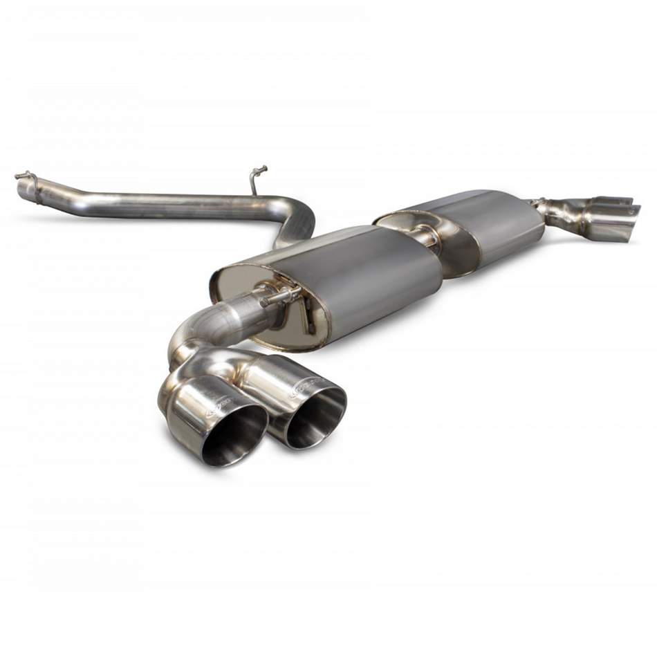 Audi TT Mk2 3.2 V6/TTS Mk2 06- Scorpion 2.75" Non-Res Catback Exhaust Stainless