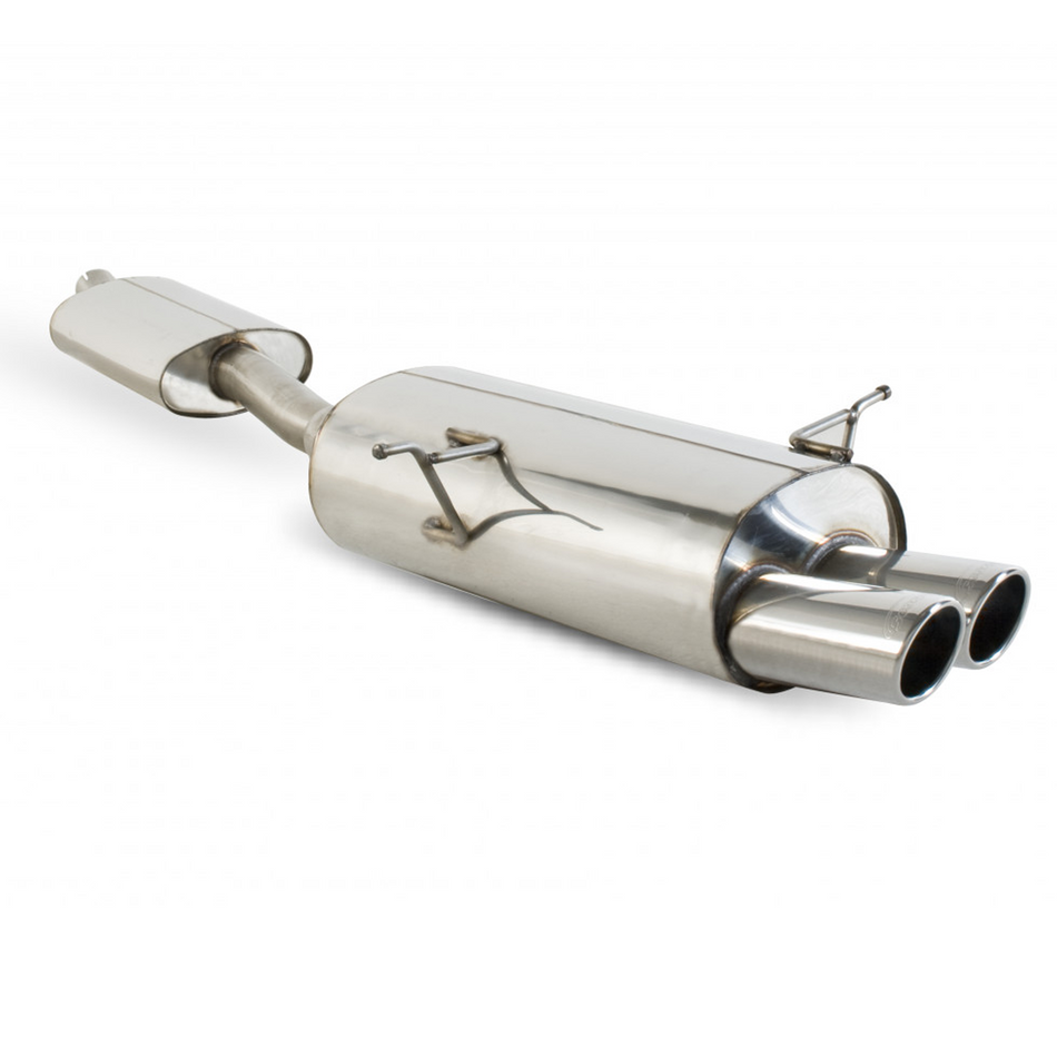 BMW E46 316/318 98- Scorpion 2.5" Catback Exhaust Stainless Steel Monaco Tip