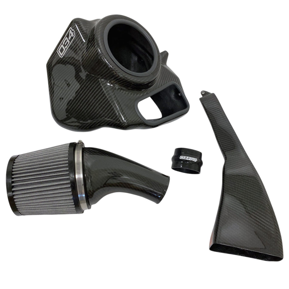 034Motorsport X34 Carbon Fiber Full Intake System, B9/B9.5 Audi S4/S5 3.0 TFSI