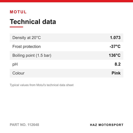5L MOTUL AUTO COOL G12 EVO Coolant Antifreeze Ready Mixed -37C VW TL 774 L