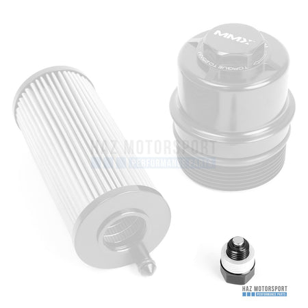 MMX Oil Change Service Kit - BMW S58 M2 M3 M4 (Lifetime Filter, Billet Housing, Sump Plug)