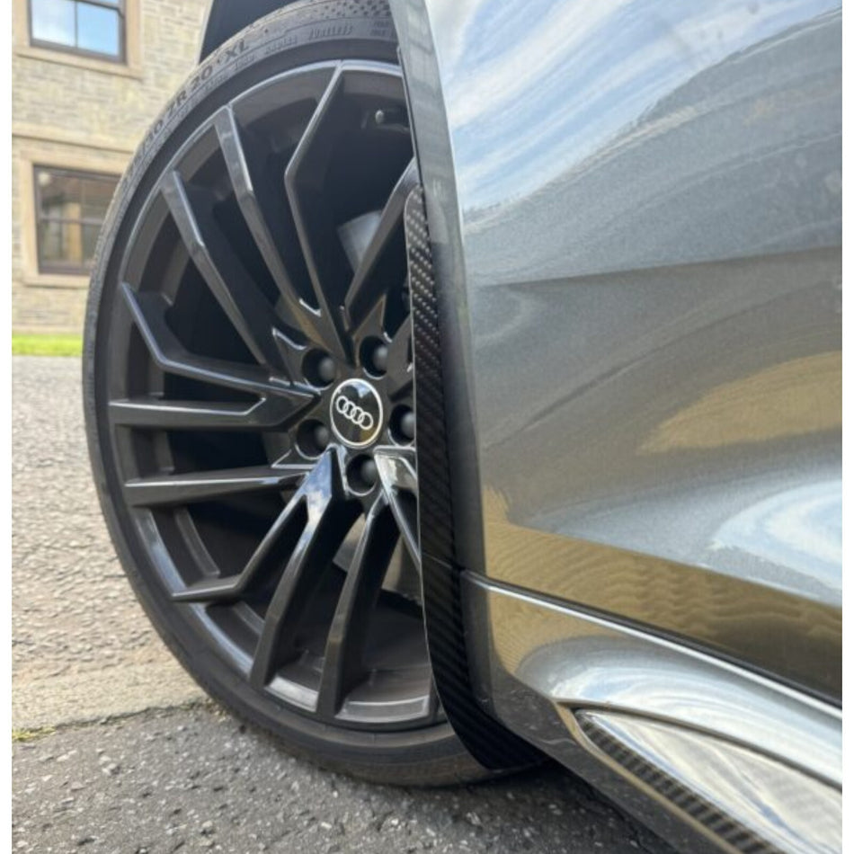 AP Design Front Carbon Fibre Arch Guards/Mudflaps for Audi RS4 B9/B9.5 Series