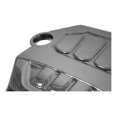 Forge carbon fibre engine cover FMEC3 weave