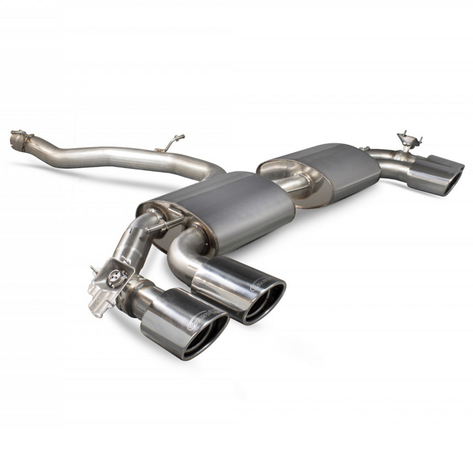 Audi TTS Mk3 14-17 Scorpion 3" Valvetronic Non-Resonated Catback Exhaust System