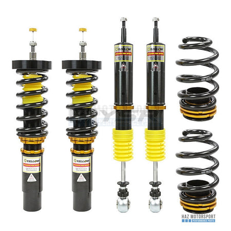 YSR Dynamic Pro Sport Inverted Coilovers - for Volkswagen Passat R36 4Motion 06-10 Saloon (YS01-VW-DPS026-i) - Yellow