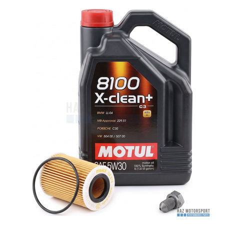 VW Golf 5 6 GTI Audi S3 8P Oil Service Kit Filter Sump Plug 5L Engine Oil