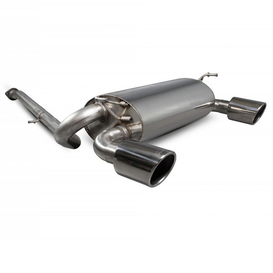 For Nissan 350Z 03-10 Scorpion 2.5" Half Exhaust Y-Piece Back S/S Polished Indy