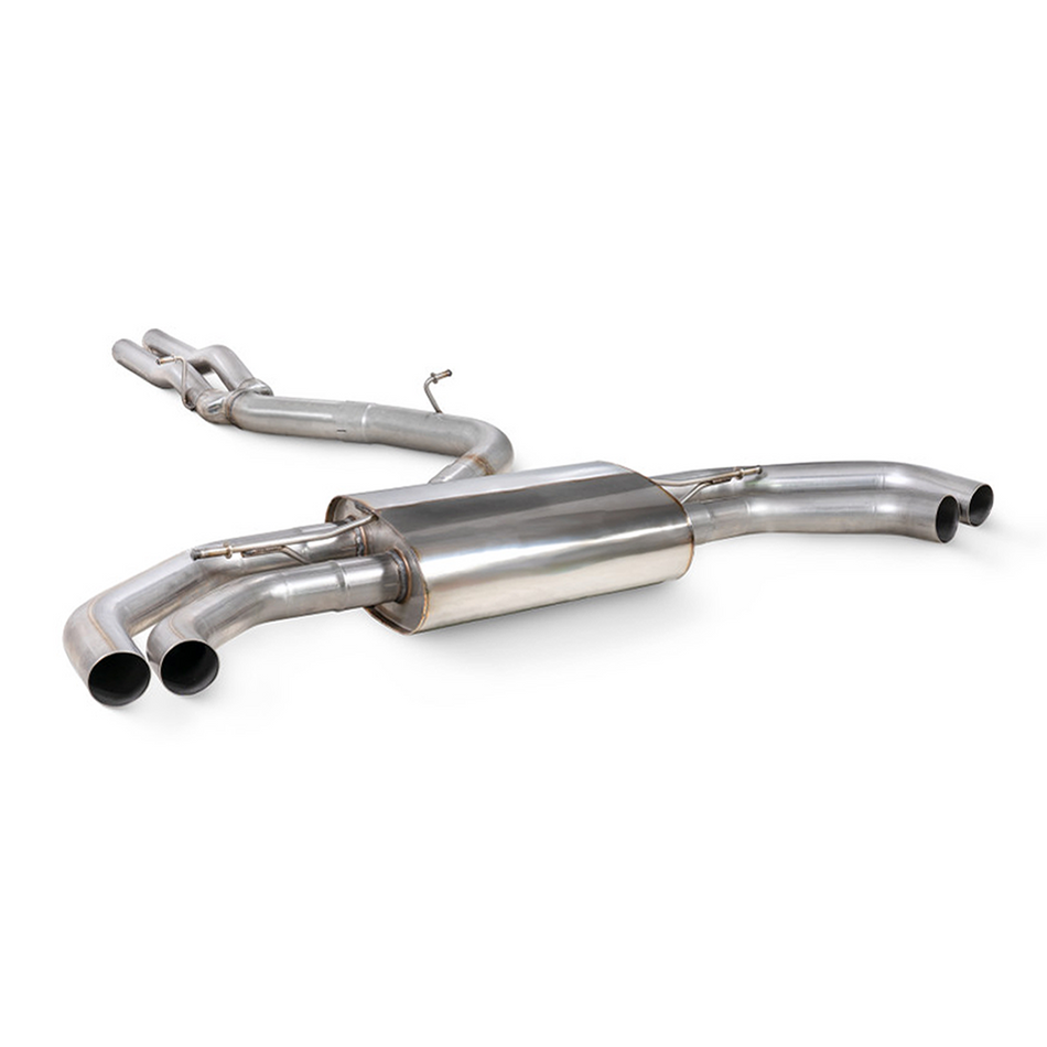 Audi RSQ3 F3 Exhaust System Non-Valved GPF-Back 3.15" Scorpion 2.5TFSI 2019-2023