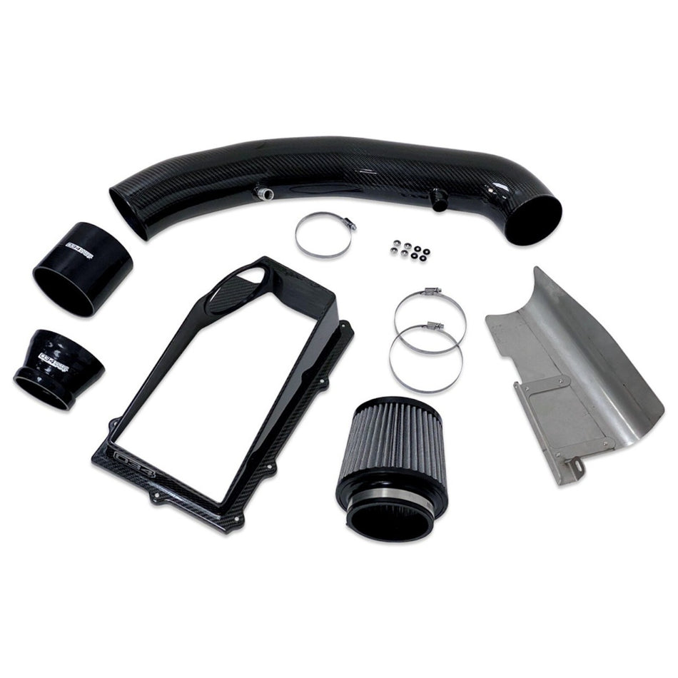 034 Motorsport X34 4â€³ Carbon Fiber Open-Top Cold Air Intake Audi 2.5 TFSi RS3 8S