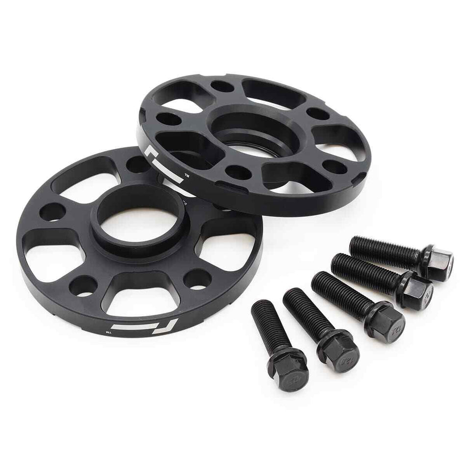 Racingline Hubcentric Wheel Spacers & Bolts 5Ã—112 57.1mm VW Golf MK7 R GTI MK8