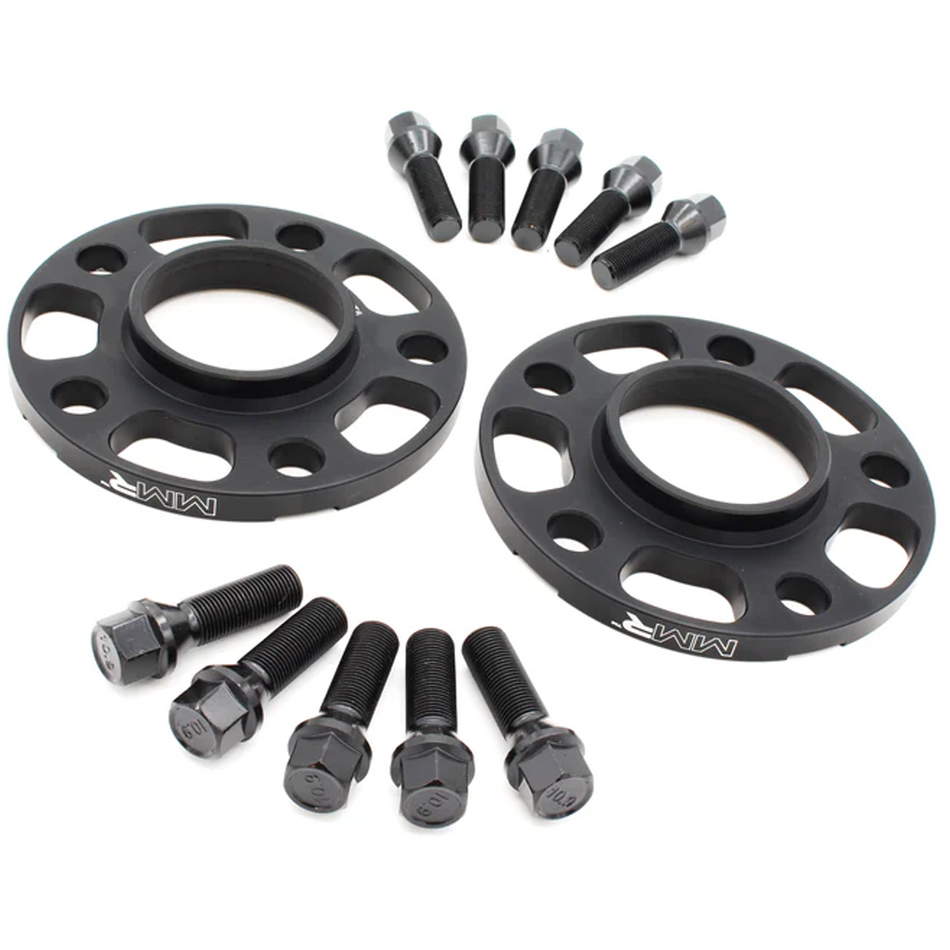 BMW Alloy Wheel Spacer Kit 15mm + Bolts 5X120 72.6mm MMR M140i M3 F80 M5/M6 F10