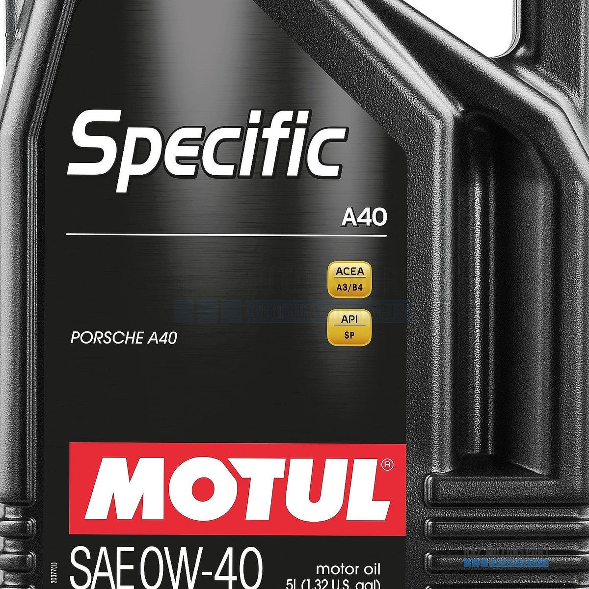 5L MOTUL SPECIFIC A40 0W-40 Fully Synthetic Engine Oil For Porsche A40 Approved