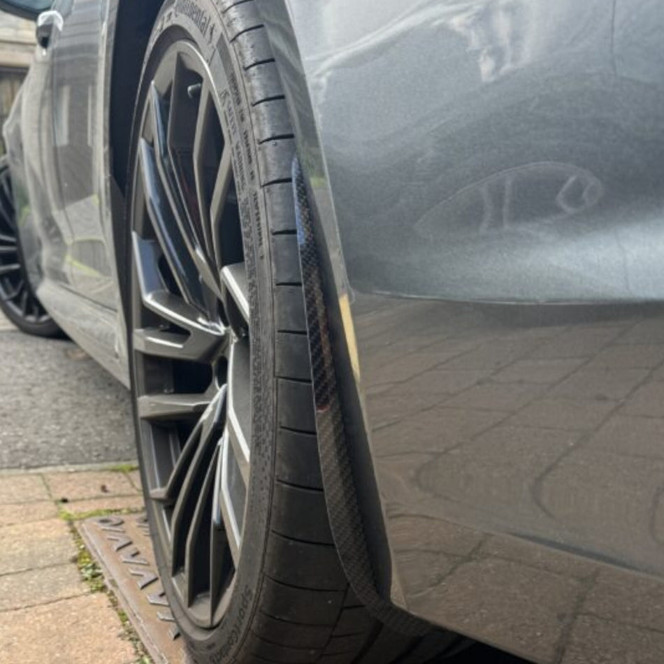 AP Design Rear Carbon Fibre Arch Guards/Mudflaps for Audi RS4 B9/B9.5 Series