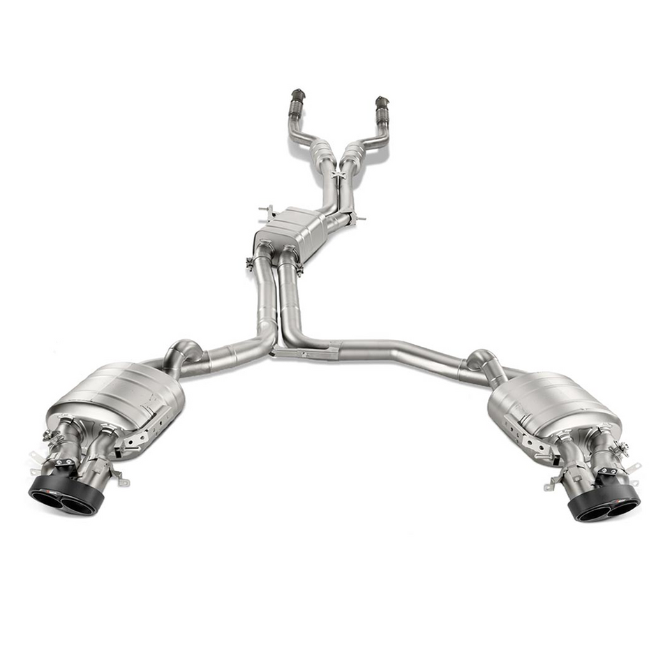Akrapovic Evolution Line Catback Exhaust System Titanium Audi RS7 C7 2014-2018