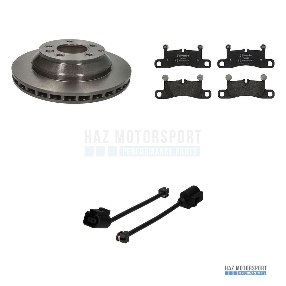 VW Touareg 7P Rear Brake Discs & Pads Kit - Brembo 330mm