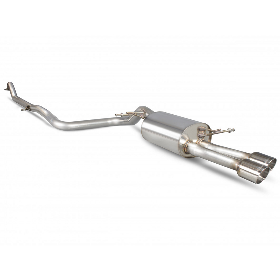 Fiesta Ecoboost 1.0T 100 125 140 PS 13-17 Scorpion 2.5" Non-Res Catback Exhaust