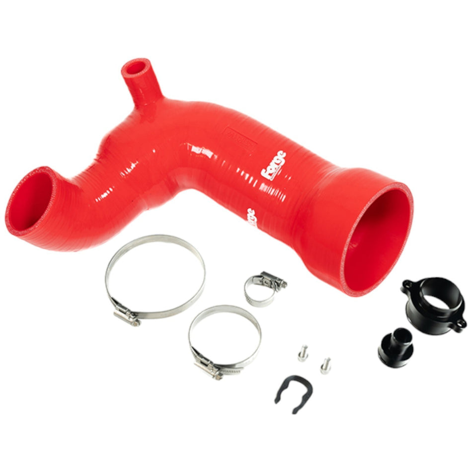 Forge Motorsport Red Turbo Inlet Adaptor Hose Fabia Ibiza Polo VAG 1.0 TSI 22-