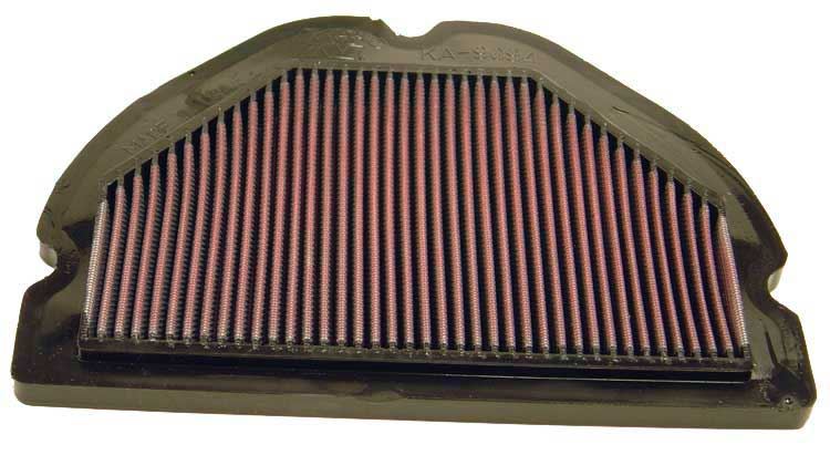 K&N High-Flow Air Filter Oiled Kawasaki Zx900 Ninja Zx-9R/Zx9R Ninja 899 95-97