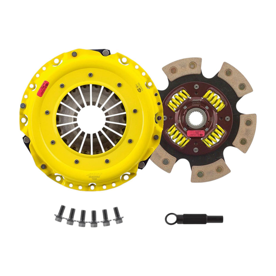 ACT Heavy Duty Race Sprung 6 Pad Clutch Kit for Toyota Yaris GR Corolla