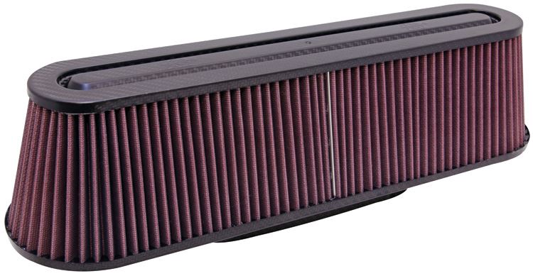 K&N Air Filter High-Flow Performance Washable Reusable Oiled Drop-In Cold Air