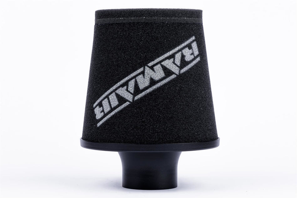 Ramair Aluminium Jet Stream Cone Foam Air Filter 60mm OD W/ Silicone Coupling