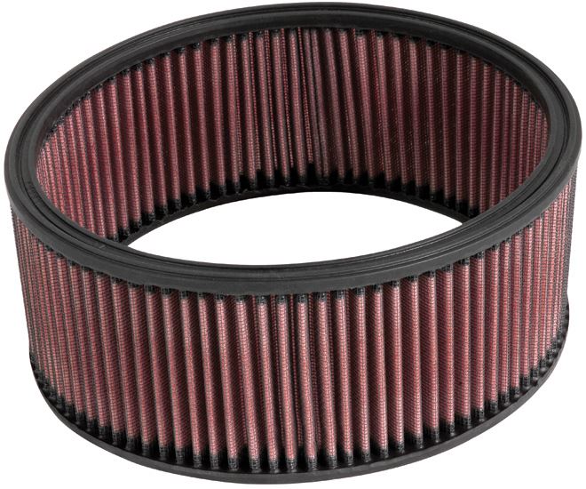 K&N Air Filter High-Flow Performance Washable Reusable Oiled Drop-In Cold Air