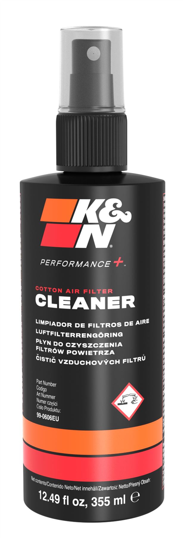 K&N Air Filter High-Flow Performance Washable Reusable Oiled Drop-In Cold Air