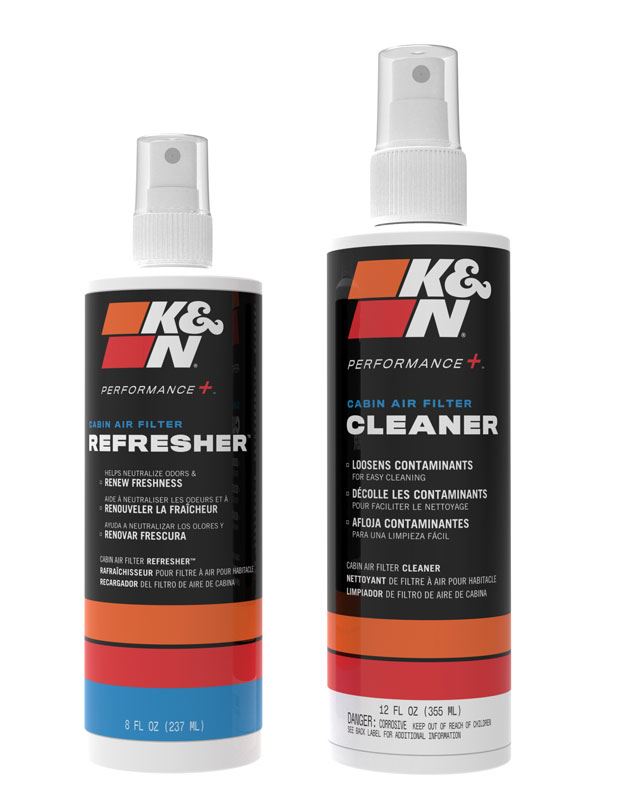 K&N Air Filter High-Flow Performance Washable Reusable Oiled Drop-In Cold Air