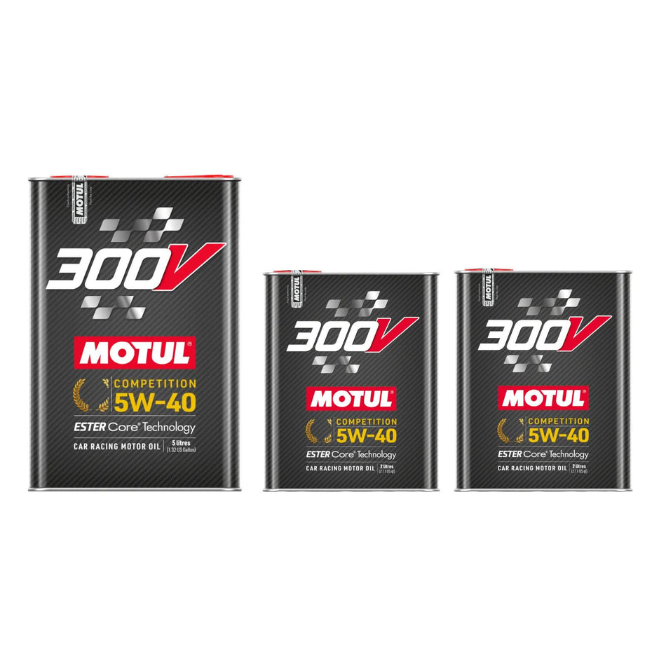 9L Motul 300V Competition 5w40 Engine Oil For Audi RS3 8V 8Y DAZA DNWA TTRS 8S E85