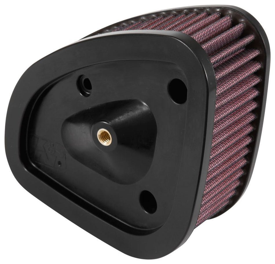 K&N High-Flow Air Filter Washable Harley Davidson Flhx Street Glide 107 CI 17-23
