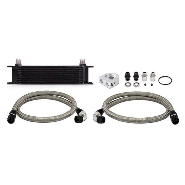 Mishimoto Universal Row Oil Cooler Kit Upgrade Aftermarket Black