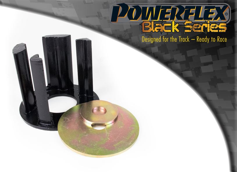 Powerflex Black Lower Engine Mount Insert Large Motorsport PFF85-504BLK (1 Incl)