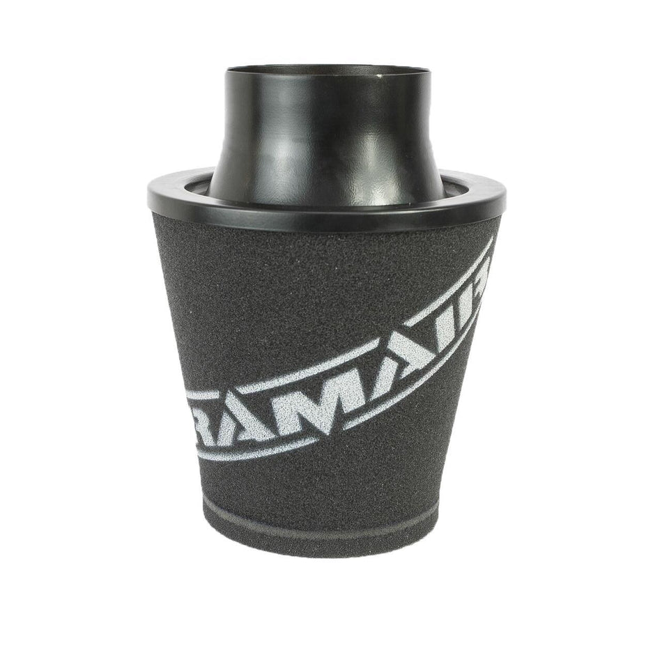 Ramair Performance Foam Jet Stream Medium Cone Air Filter 100mm OD Black