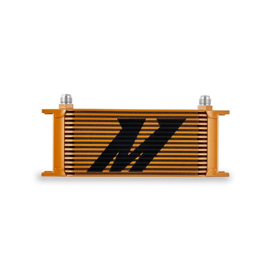 Mishimoto Universal 16-Row Oil Cooler Upgrade Aftermarket Gold