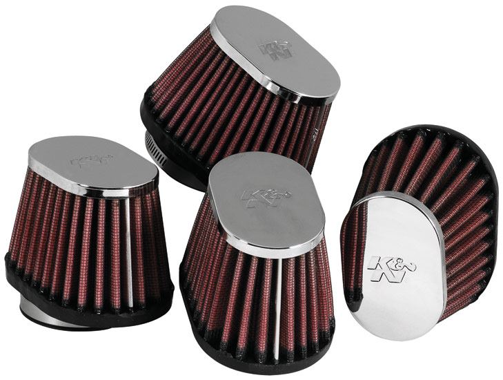 K&N Universal Clamp-On Filter High-Flow Yamaha Xj600 Diversion/Fj600 600 92-03