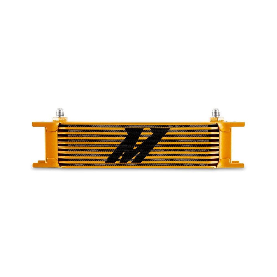 Mishimoto Universal -6AN Row Oil Cooler Upgrade Aftermarket Gold