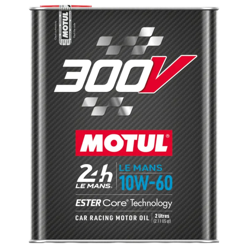 2L MOTUL 300V Le Mans 10W-60 Synthetic Engine Oil for BMW VW Audi Mercedes E85
