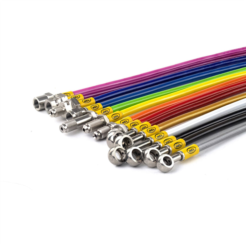 HEL Performance Braided Brake Lines Kit For Alfa Romeo Spider 939 3.2 06-