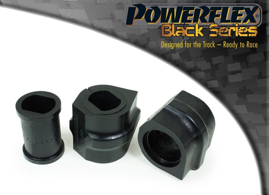 Powerflex Black Front Anti Roll Bar To Chassis 21mm PFF50-403-21BLK (2 Incl)
