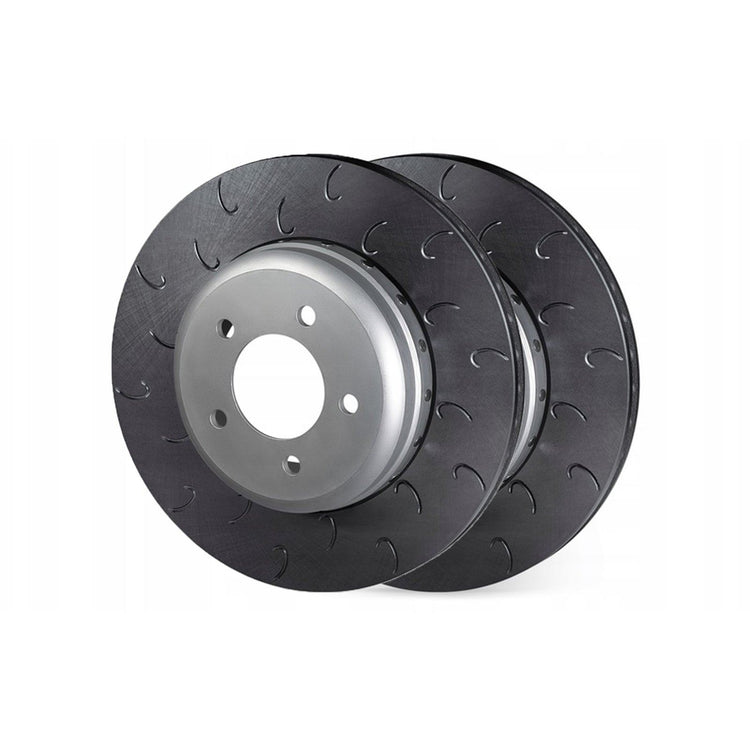 BMW M140i/M135i Rear Brake Discs 2pc J-Hook Coated Rotinger Pair 345mm ...