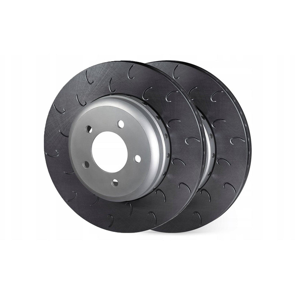 BMW M140i/M135i Rear Brake Discs 2pc J-Hook Coated Rotinger Pair 345mm M Sport*