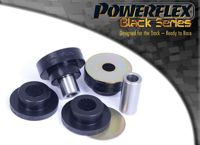 Powerflex Black Series Rear Differential Front Mounting PFR46-410BLK 2 Included