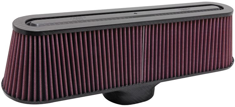 K&N Air Filter High-Flow Performance Washable Reusable Oiled Drop-In Cold Air
