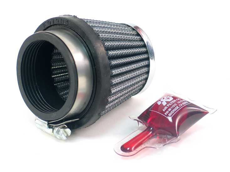 K&N Air Filter High-Flow Performance Washable Reusable Oiled Drop-In Cold Air