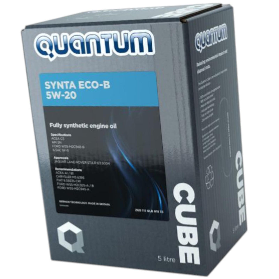 Quantum SYNTA ECO-B 5W20 Fully Synthetic Engine Oil 5L For Jaguar Land Rover + More