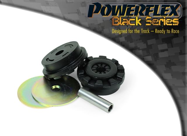 Powerflex Black Lower Engine Mount Large 30mm Oval Bracket PFF19-2001BLK 1 Incl