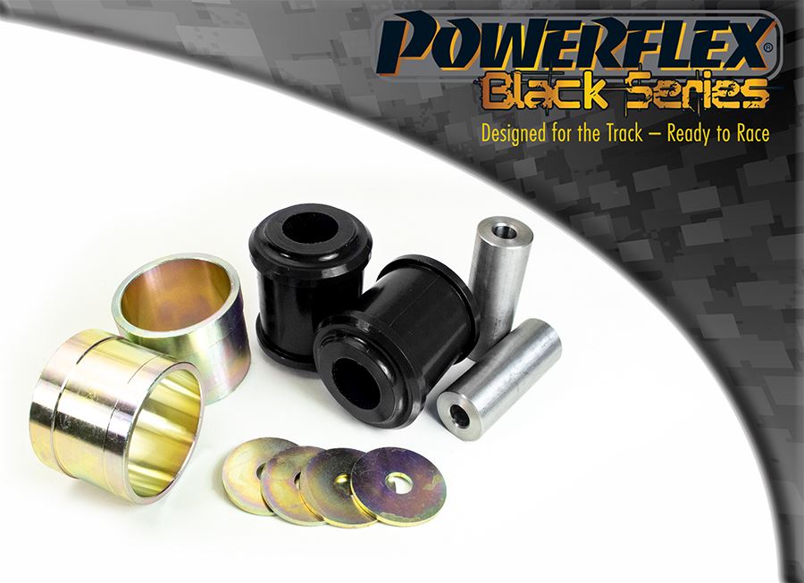 Powerflex Black Series Front Lower Radius Arm To Chassis PFF3-802BLK 2 Included